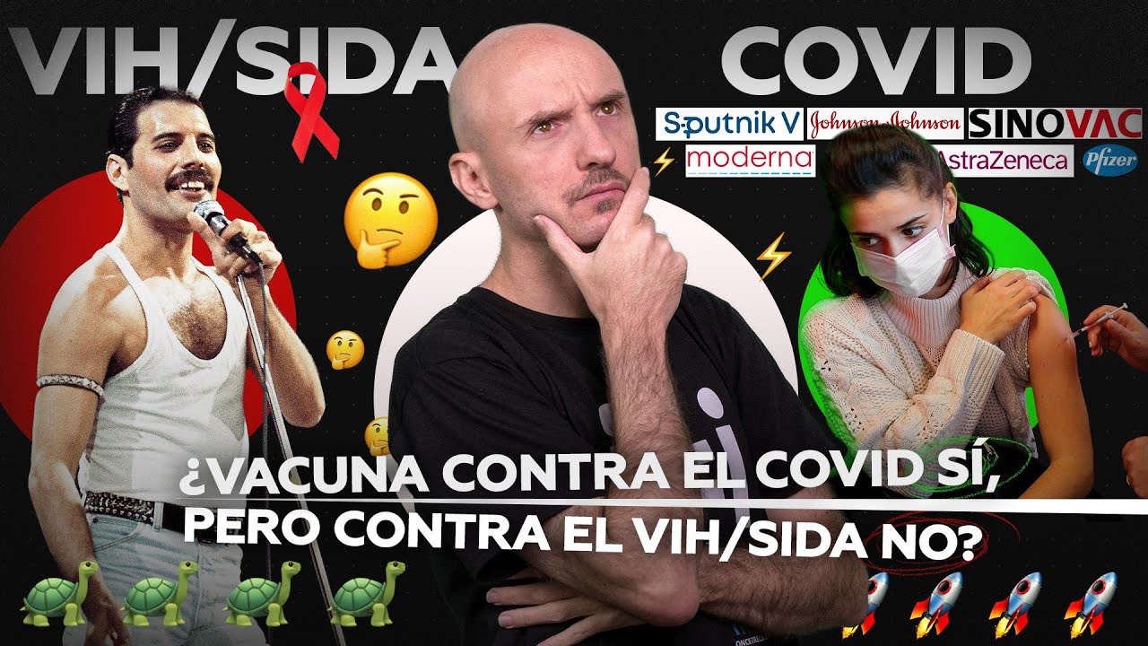 Vacunas: covid ✅, VIH-SIDA ❌. ¿Cómo se explica... y por qué no tiene nada de oculto o misterioso?