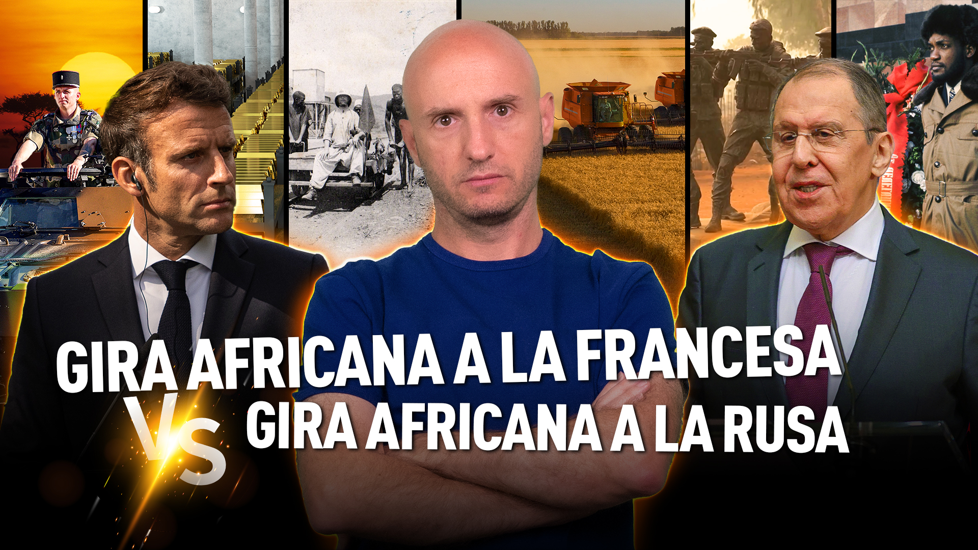 Francia y Rusia en África. Qué reflejan las giras de Macron y Lavrov por la región