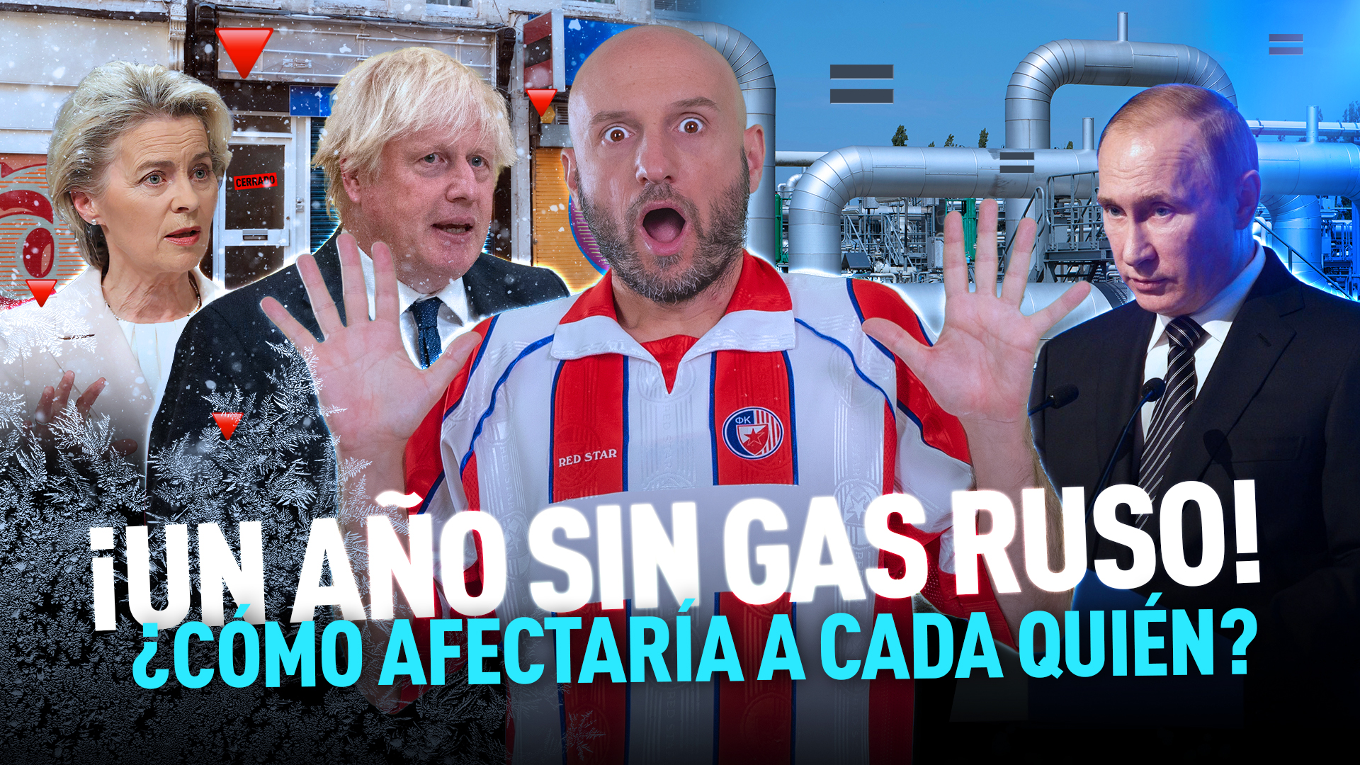 ¿Hay vida sin gas? Impacto de un corte total para Rusia… y para Europa Occidental
