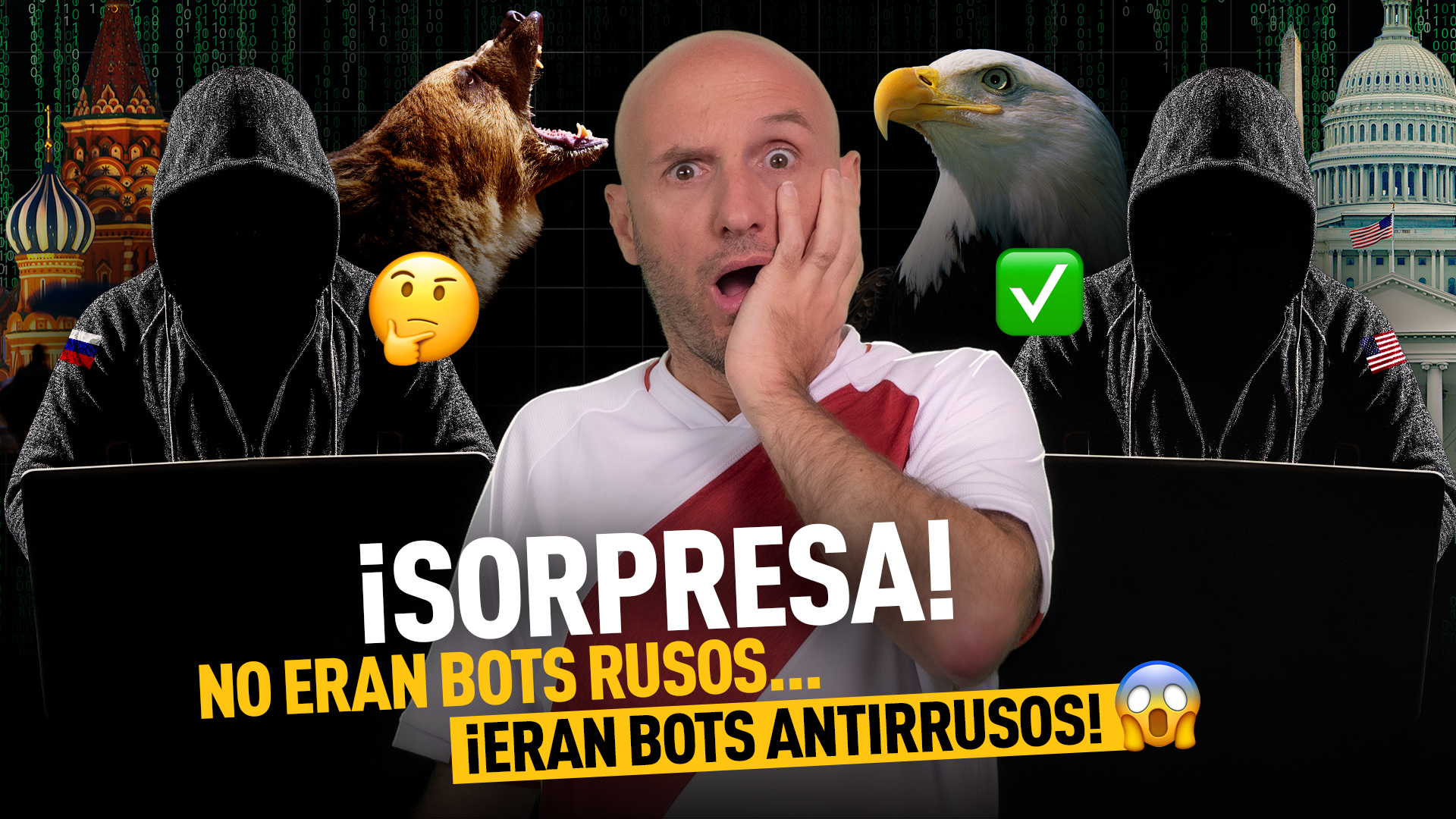 ¿Bots rusos… o estadounidenses? Redes sociales y la guerra en Ucrania y el Donbass