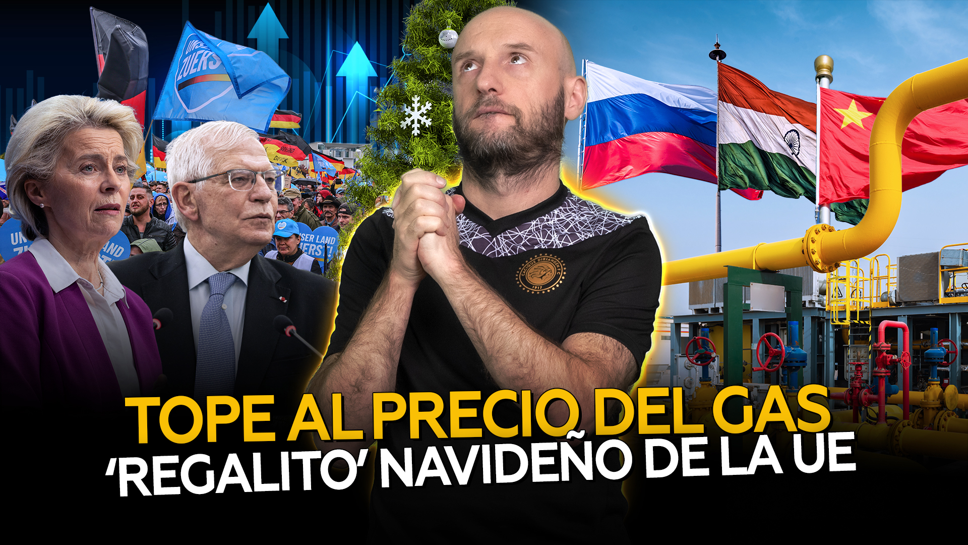 Tope al precio del gas: la medida de la UE que no satisface ni a la propia UE