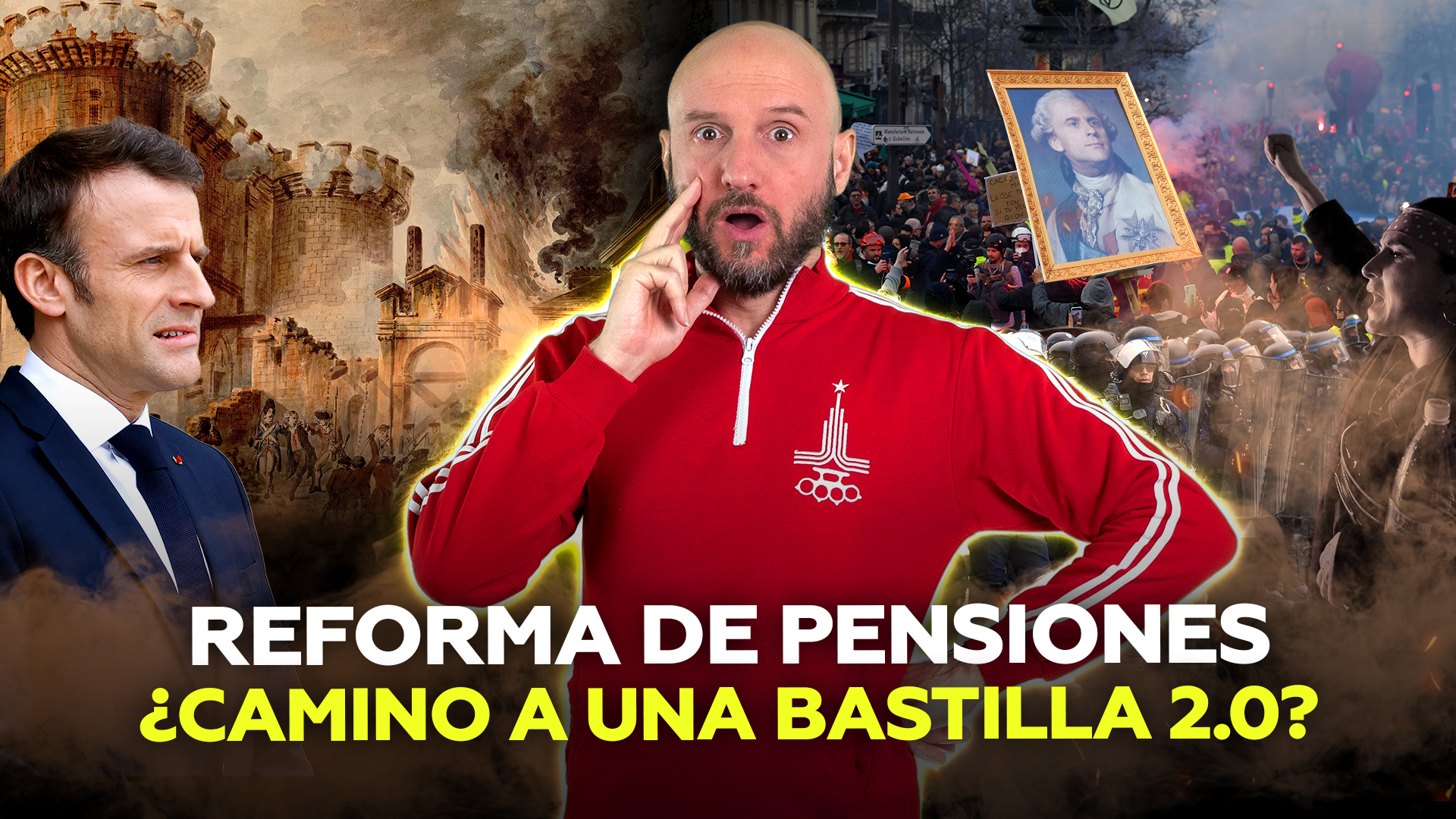 Protestas contra la reforma de las pensiones acorralan a Macron