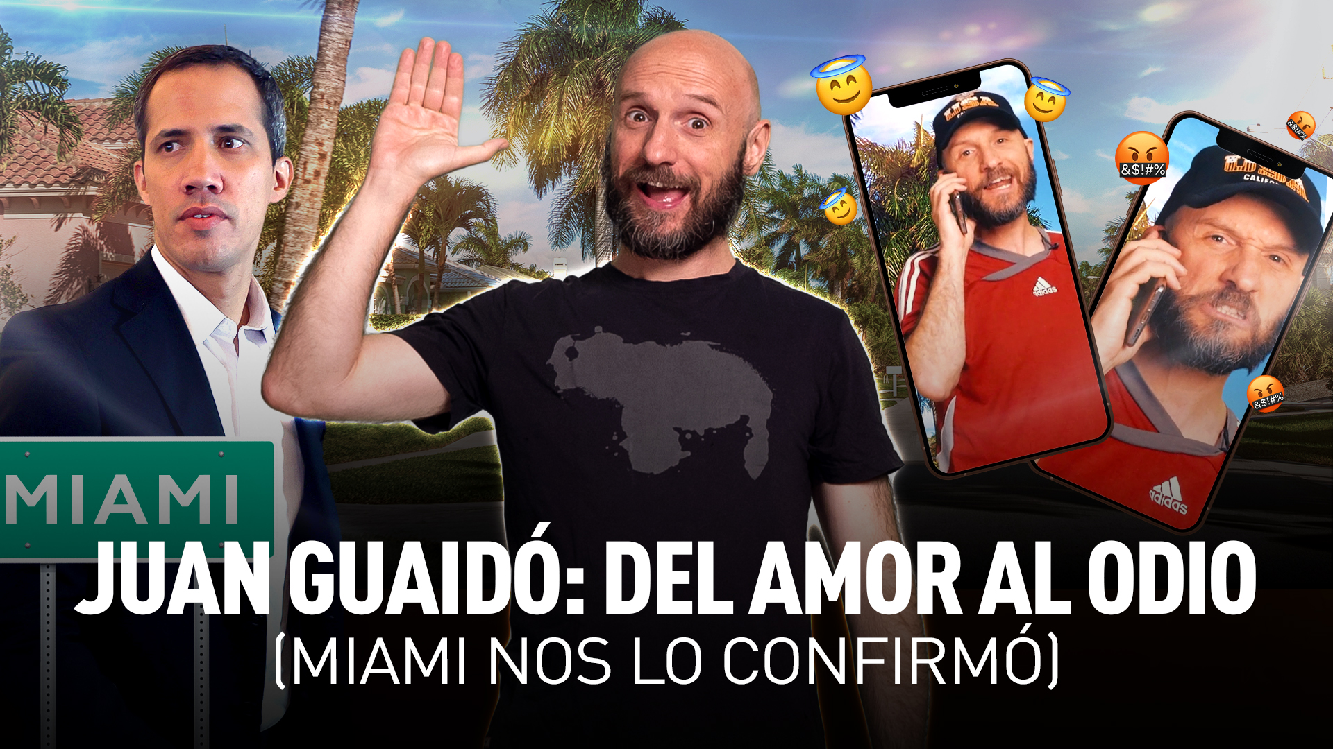 De amado a odiado en Miami: el alocado autoexilio de Juan Guaidó