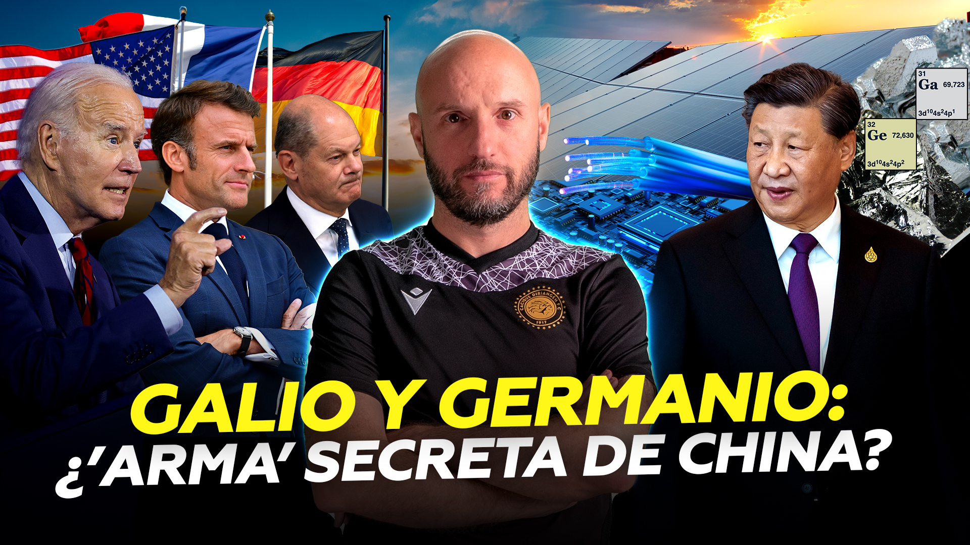 Galio y germanio: dos piezas de China en su ajedrez frente a EE.UU.