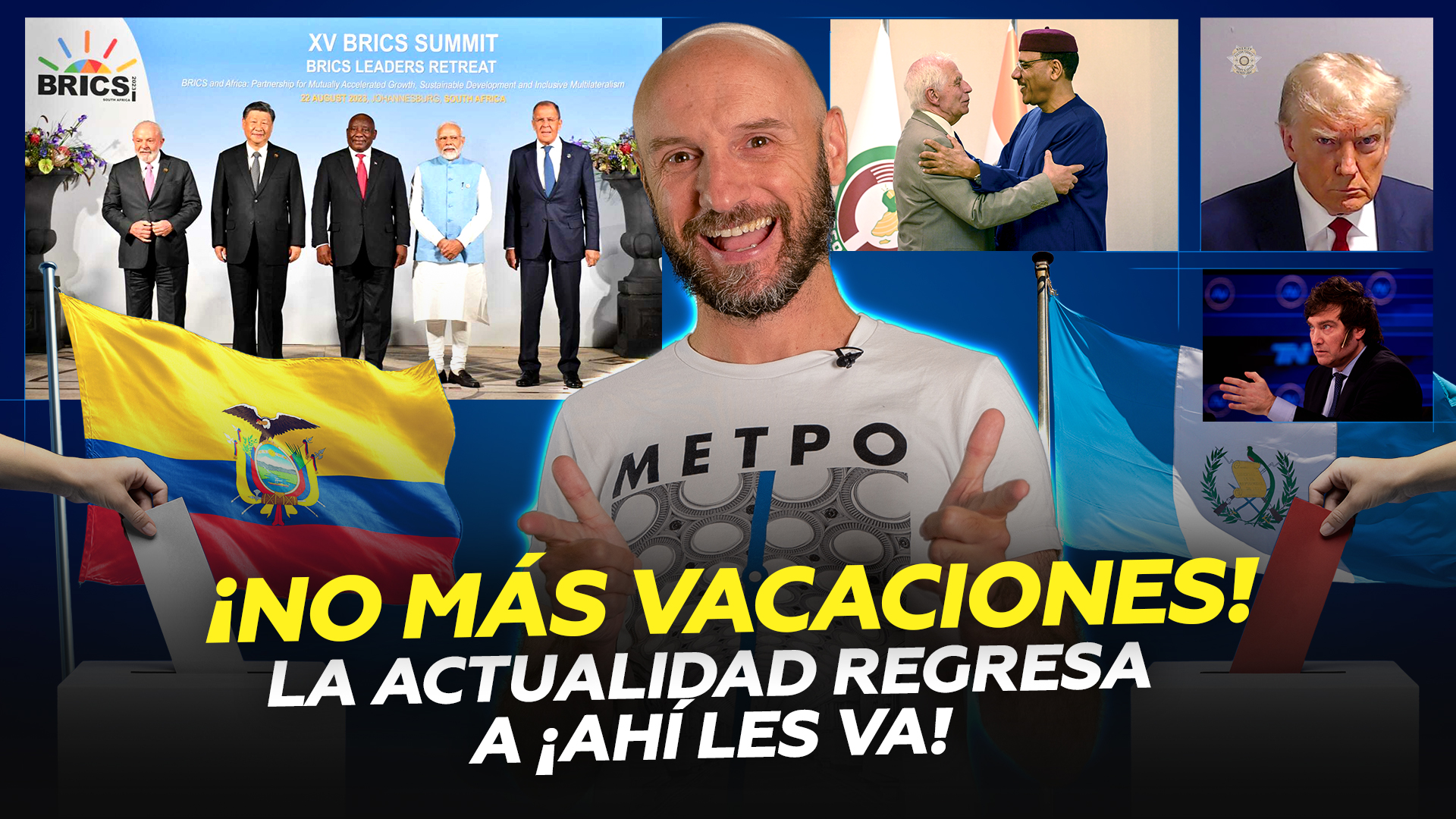 La actualidad noticiosa regresa a ¡Ahí les va! (o viceversa 😅 )