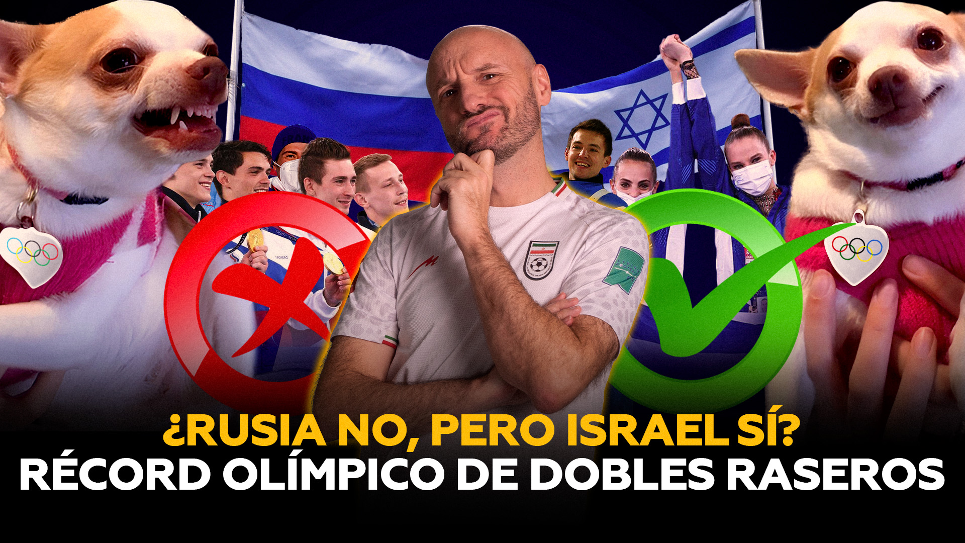 Doble moral nivel olímpico: así es la postura del COI con deportistas de Rusia e Israel