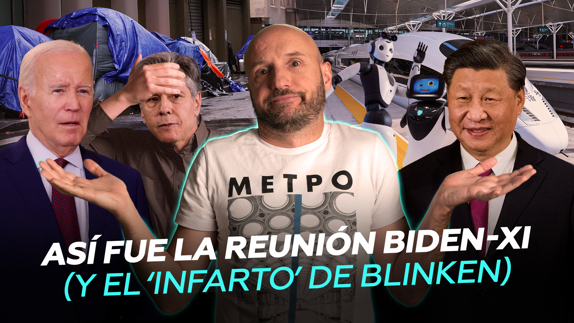 Biden y Xi Jinping se reúnen en EE.UU. (y la salud de Blinken lo paga caro)