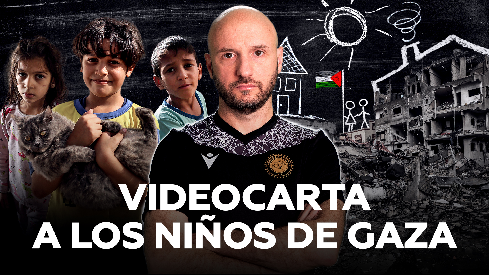 Videocarta a los niños de Gaza: un canto a la infancia de Palestina y el mundo