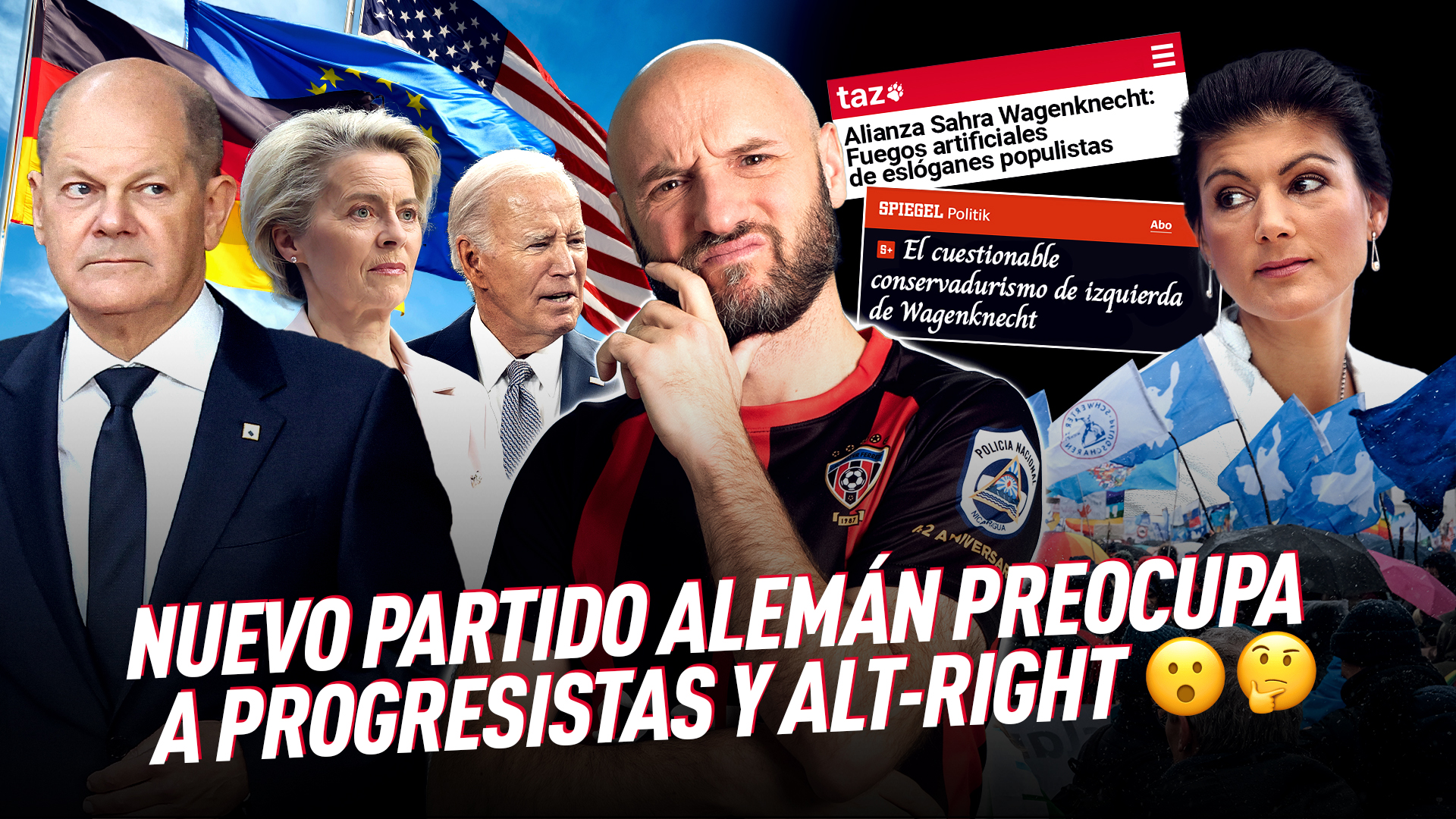 El partido de izquierda no 'woke' que alborota Alemania: ¿que es la Alianza Sahra Wagenknecht?