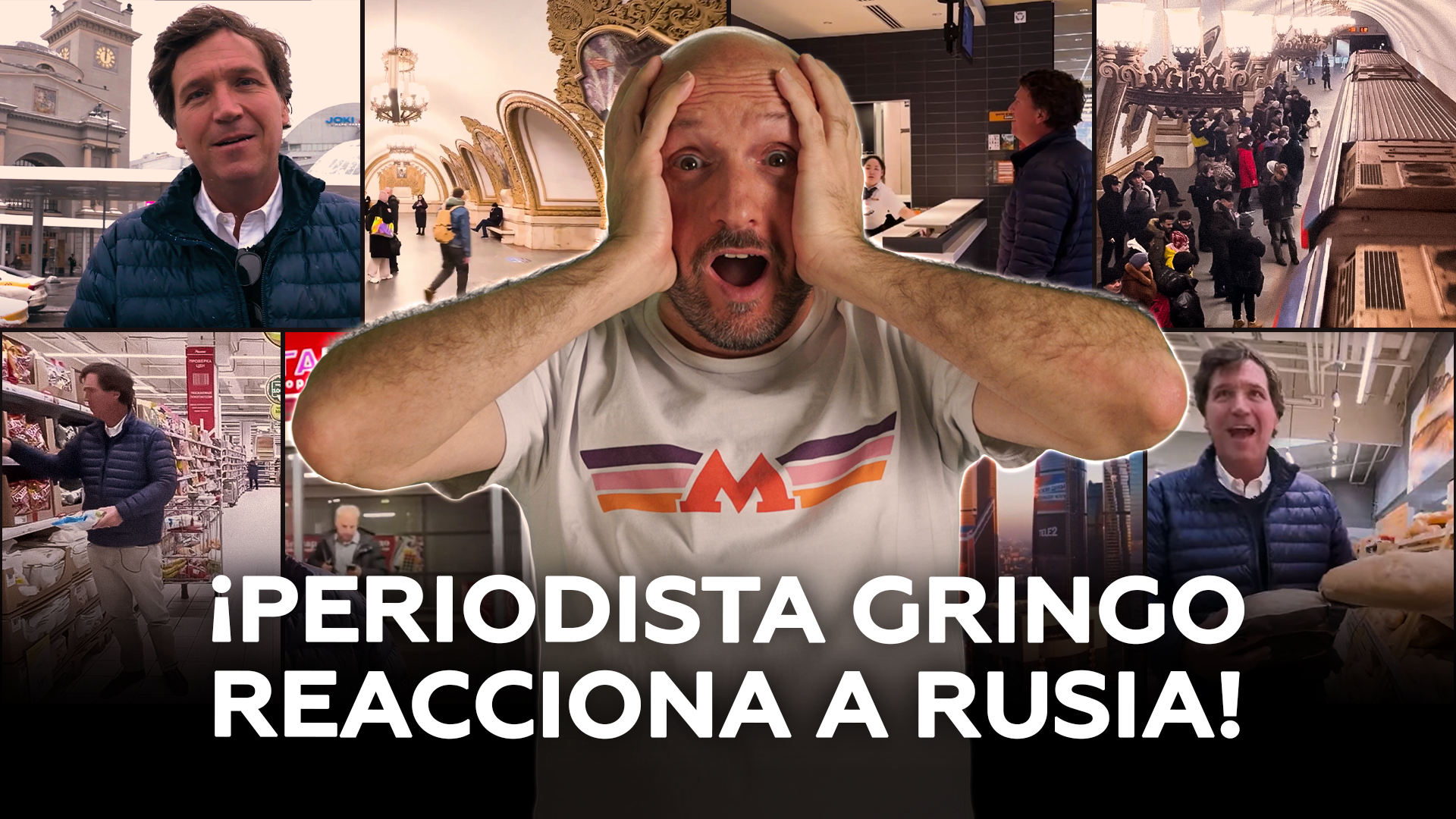 Periodista de EE.UU. visita Rusia y queda en ‘shock’: ¿qué vio Tucker Carlson en Moscú?