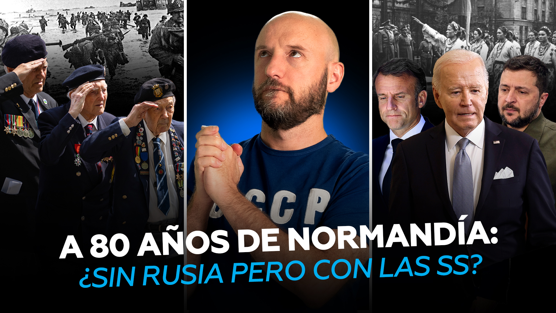 ¿Las SS, invitadas de honor al 80 aniversario del Desembarco de Normandía?