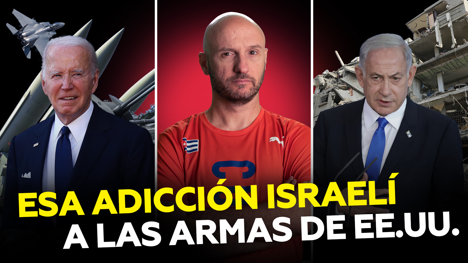 Adicción israelí al armamento de EE.UU.: una dependencia con décadas de existencia