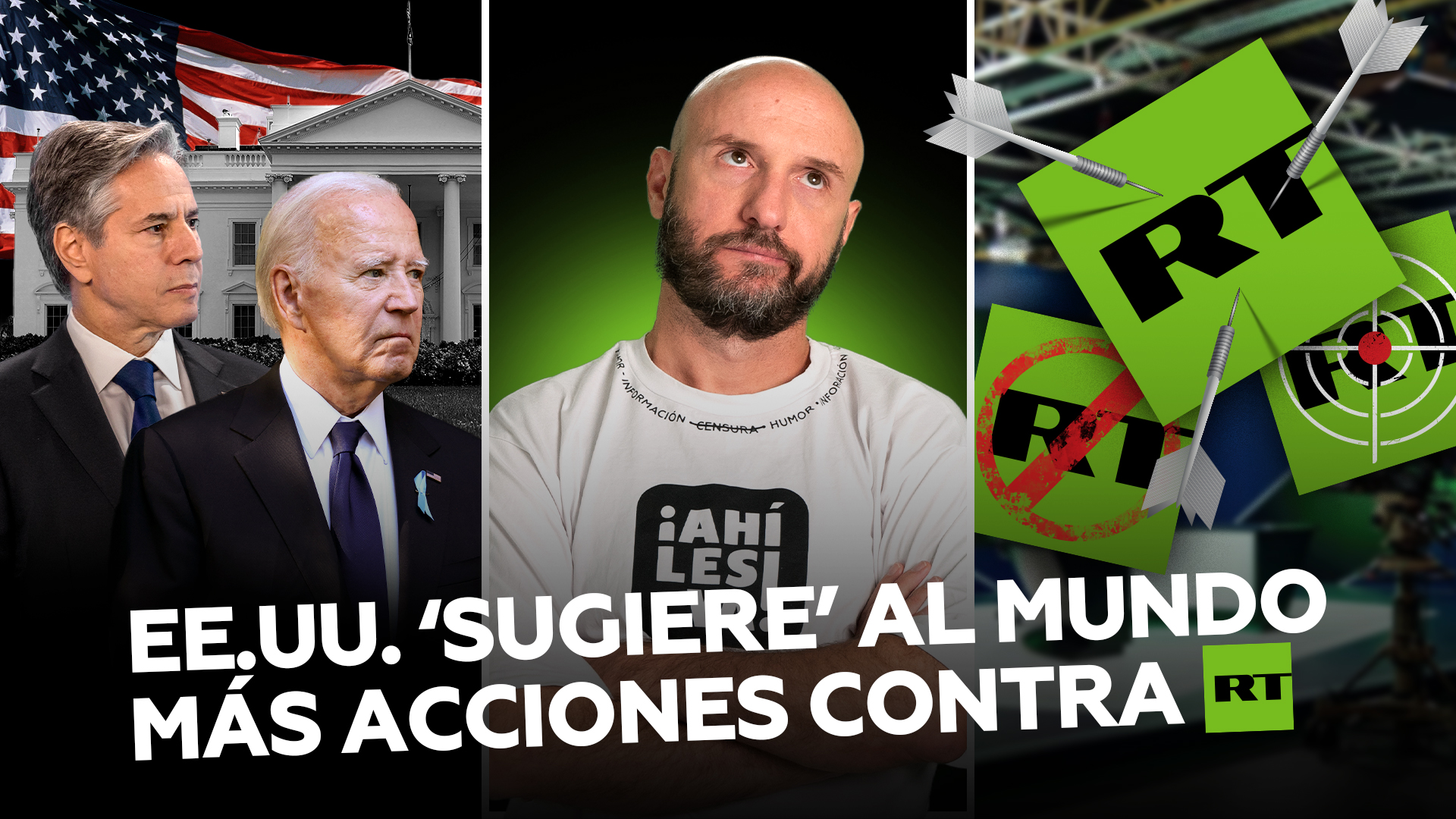 EE.UU. acusa a RT de órgano de inteligencia (y presiona a sus aliados para que tomen medidas)