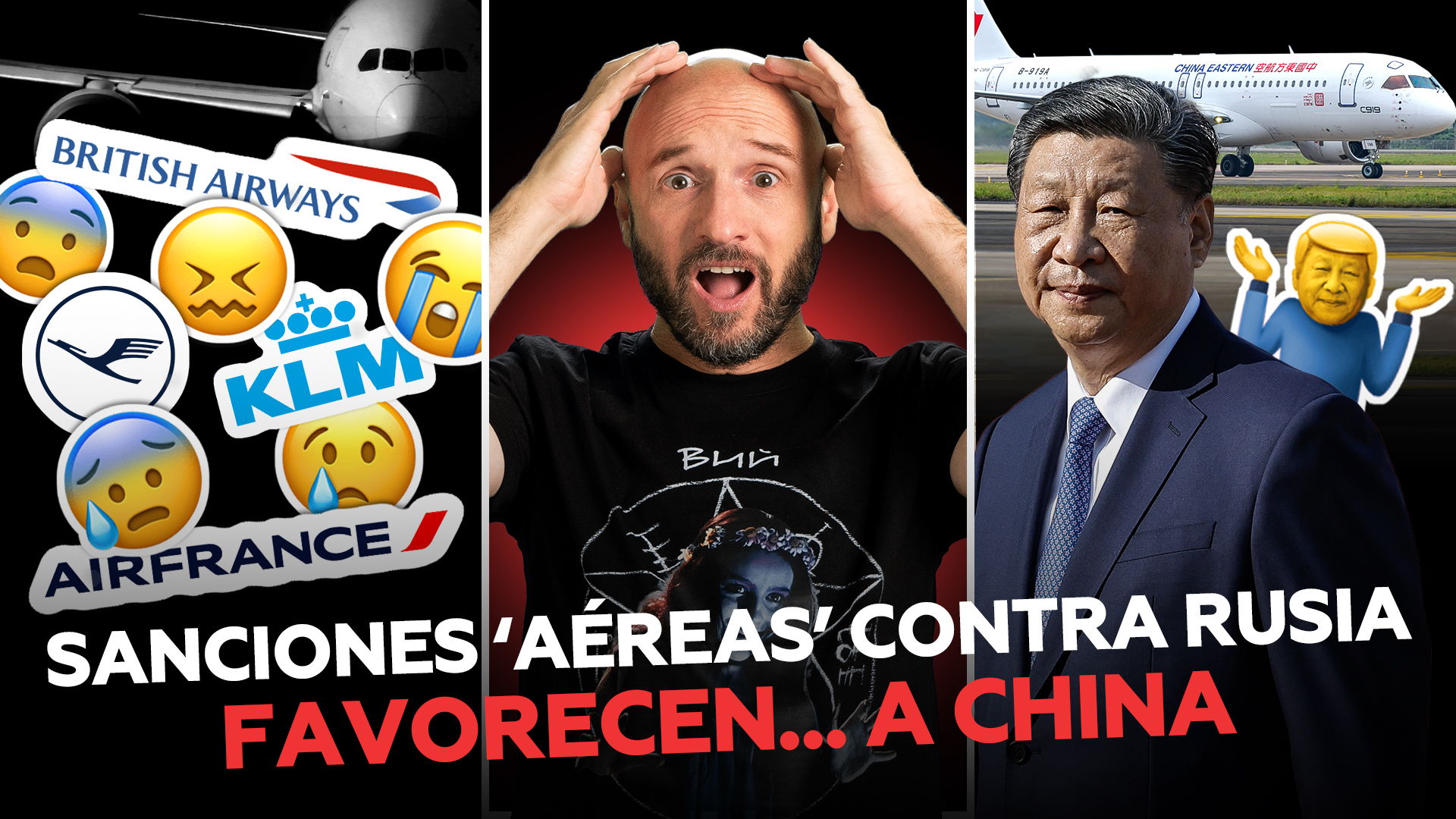 Pataleta de aerolíneas occidentales porque las sanciones antirrusas favorecen… a China