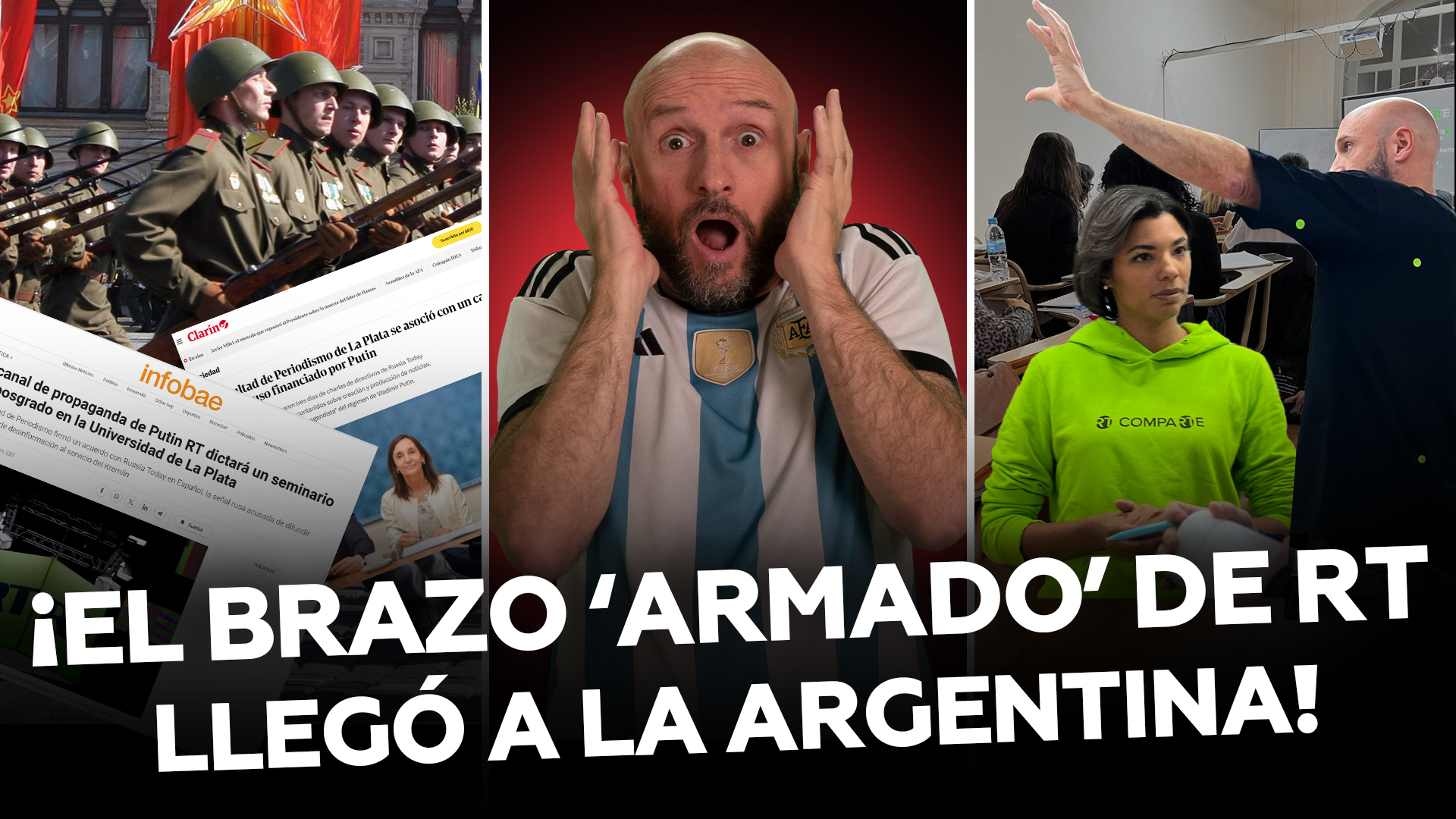 Melodrama mediático porque RT dio unas charlas en universidad argentina 🙄🙄🙄