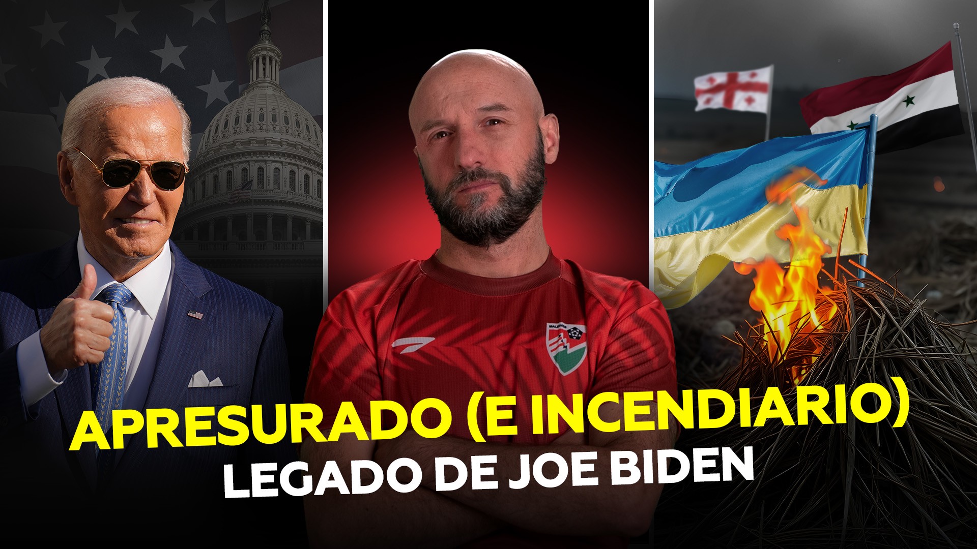 Siria, Georgia, Ucrania y Hunter: el incendiario legado de Biden en su adiós a la Casa Blanca