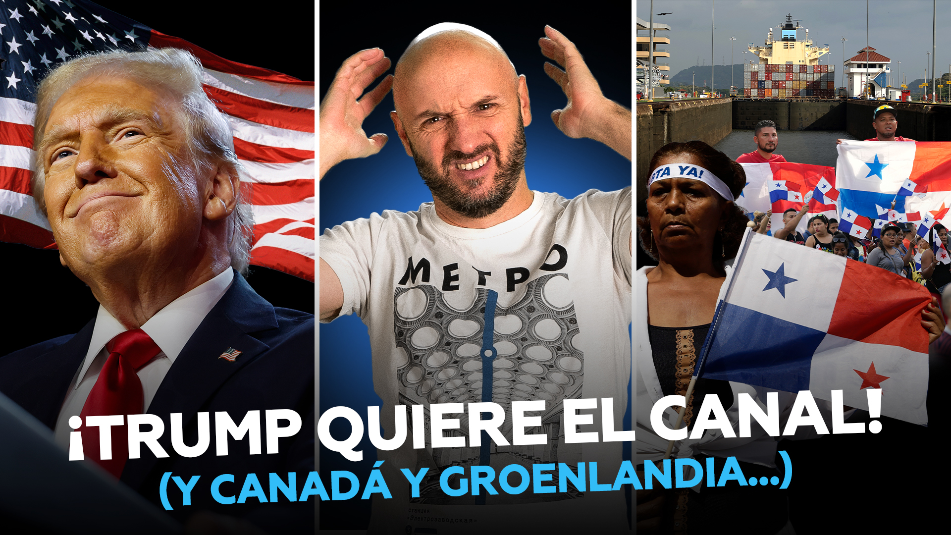 Trump quiere el Canal de Panamá bajo control de EE.UU. ¿O qué quiso decir?