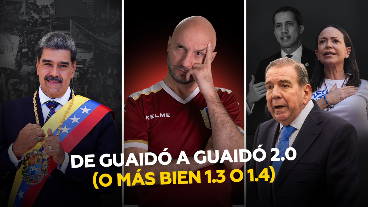 De Juan Guaidó a Edmundo González: misma estrategia, mismo resultado en Venezuela