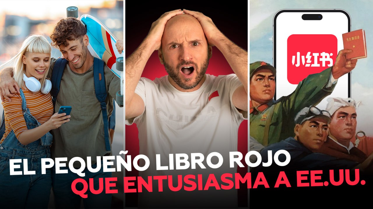 EE.UU. se pasa al pequeño libro rojo: ¿por qué es tendencia la ‘app’ Xiaohongshu o REDnote?