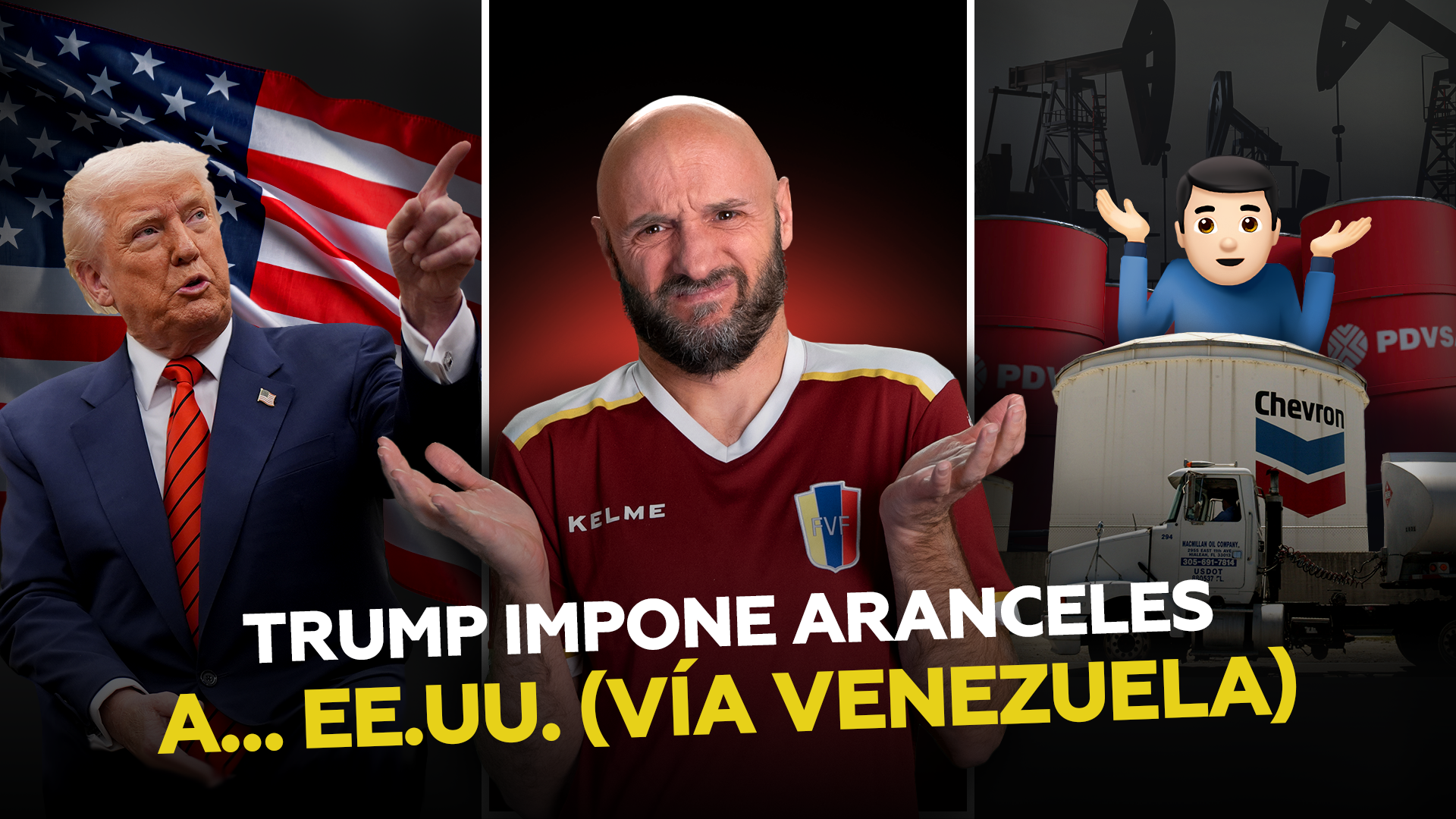 Trump impone arancel que hasta EE.UU. debería pagar (contra el petróleo y gas de Venezuela)