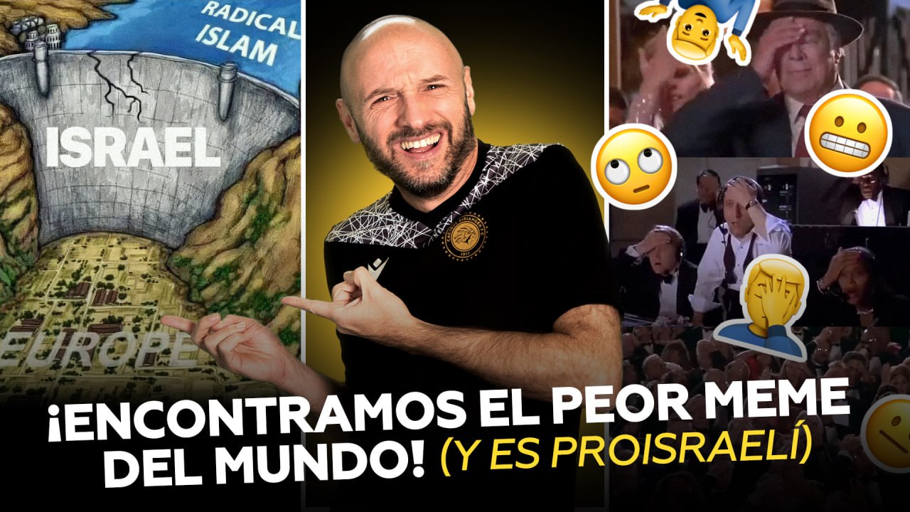 ¡Tenía que ser proisraelí! Encontramos el peor meme geopolítico