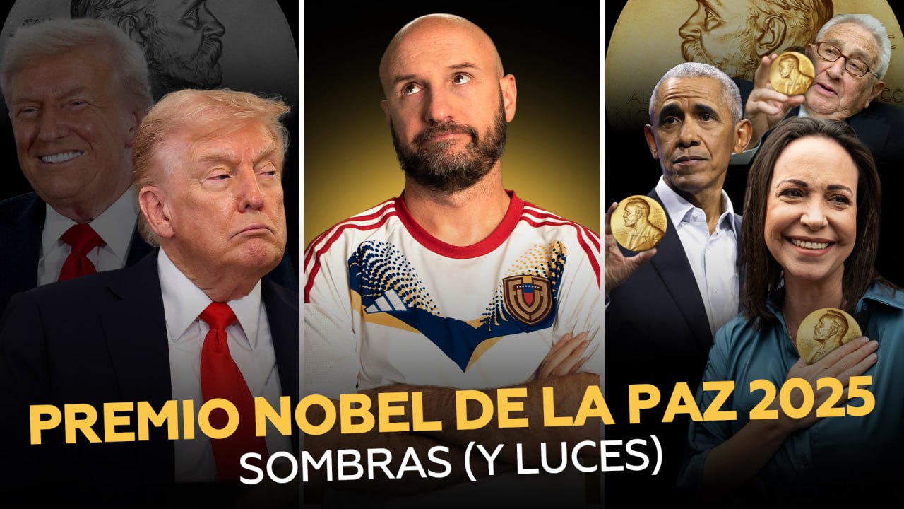 Premio Nobel ¿de la Paz? María Corina Machado se lleva el ya-no-tan-prestigioso galardón