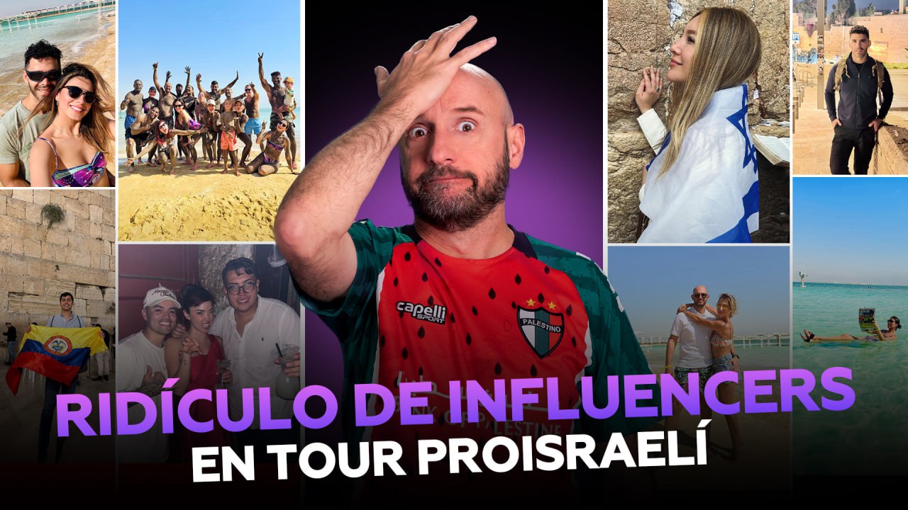 ‘Influencers’ proisraelíes publican su ‘tour’ pagado por Tel Aviv y las redes arden