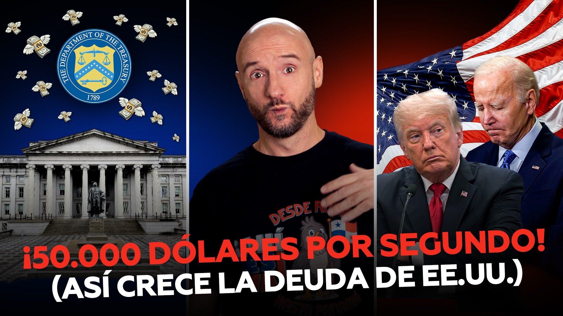 Impagable y en aumento: así crece la deuda de EE.UU.