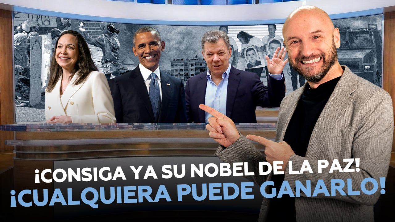 ¡Llame ya y obtenga su Nobel de la Paz! Si María Corina Machado pudo, cualquiera puede