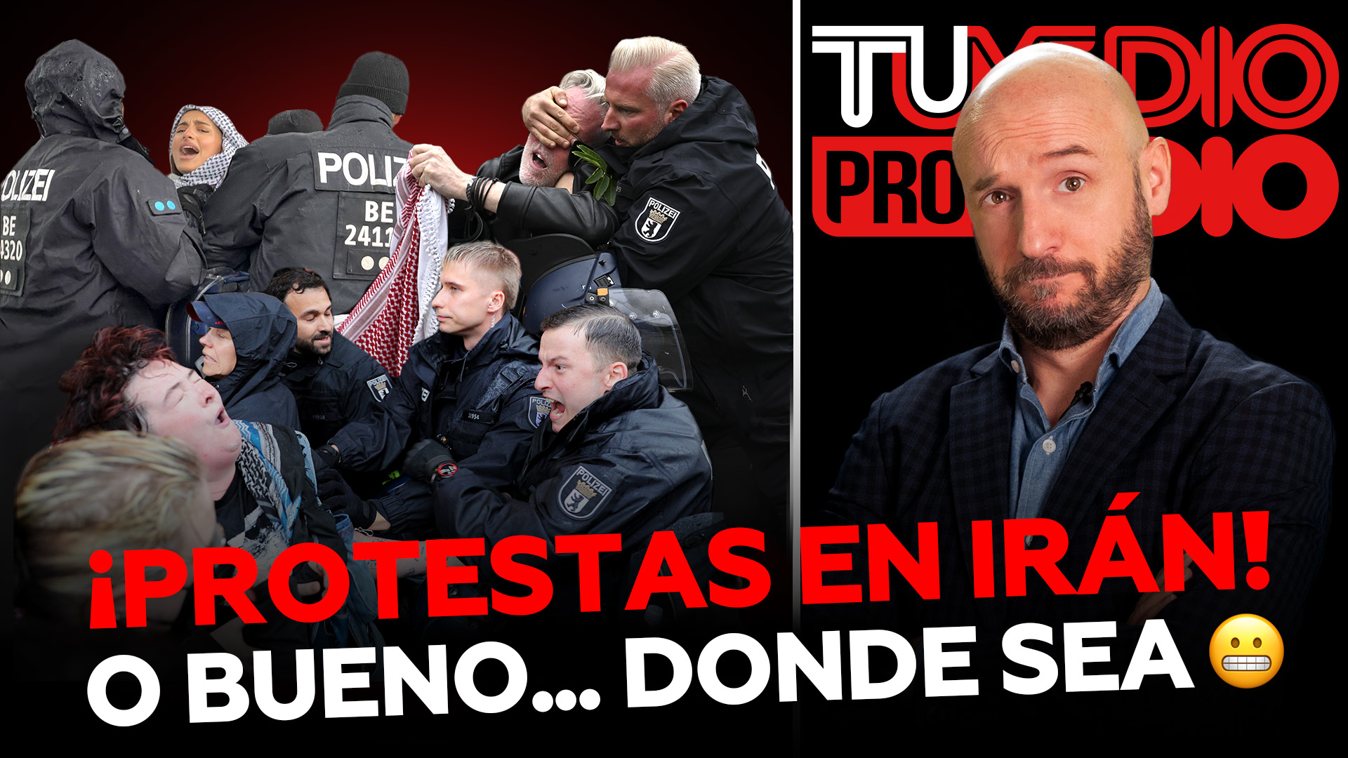 Protestas en Irán (o donde sea), analizadas de la mano de TuMedio ProMedio