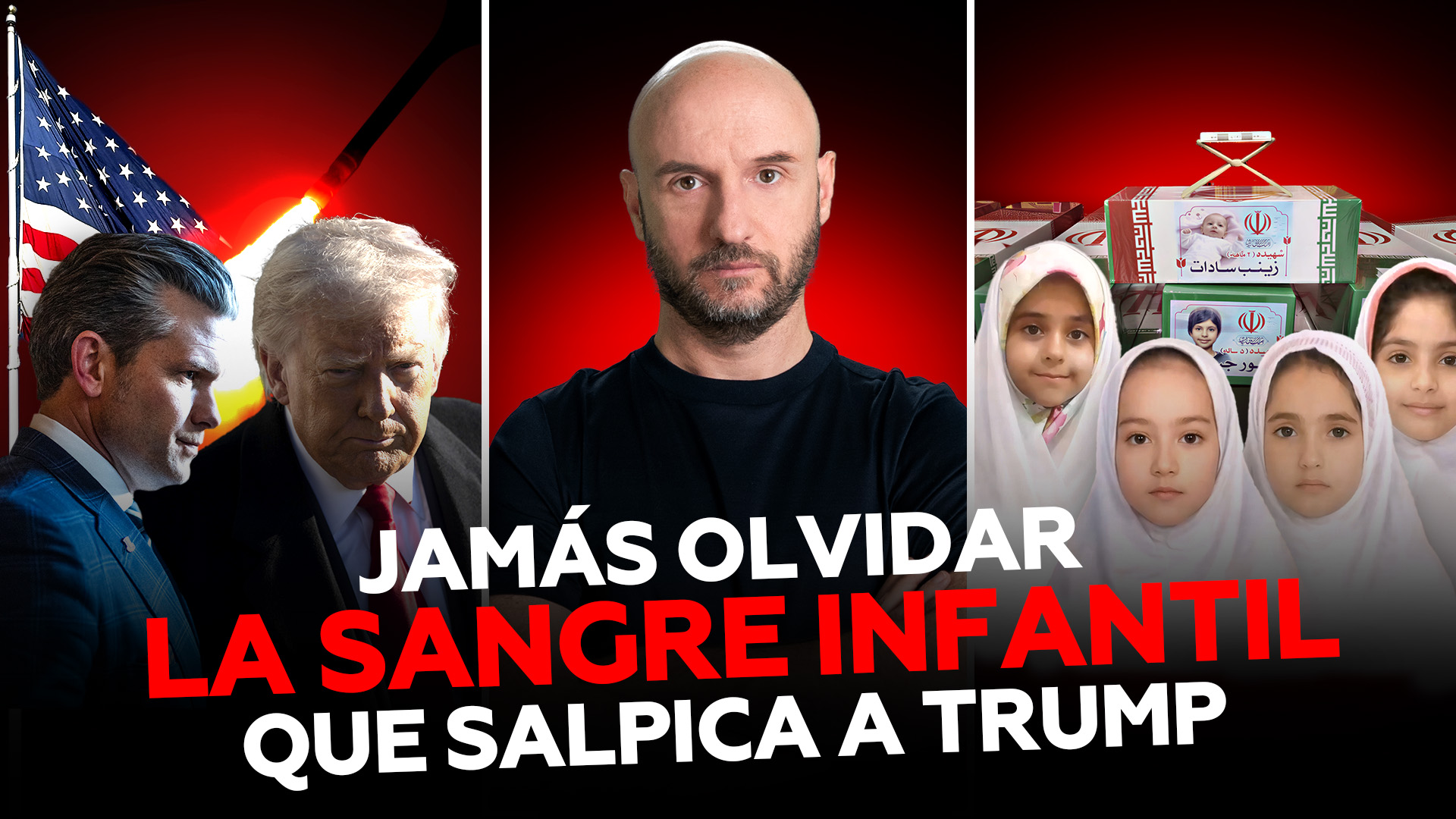 El bombardeo de una escuela en Irán: el peor crimen de Trump y Hegseth (y cómo tratan de ocultarlo)