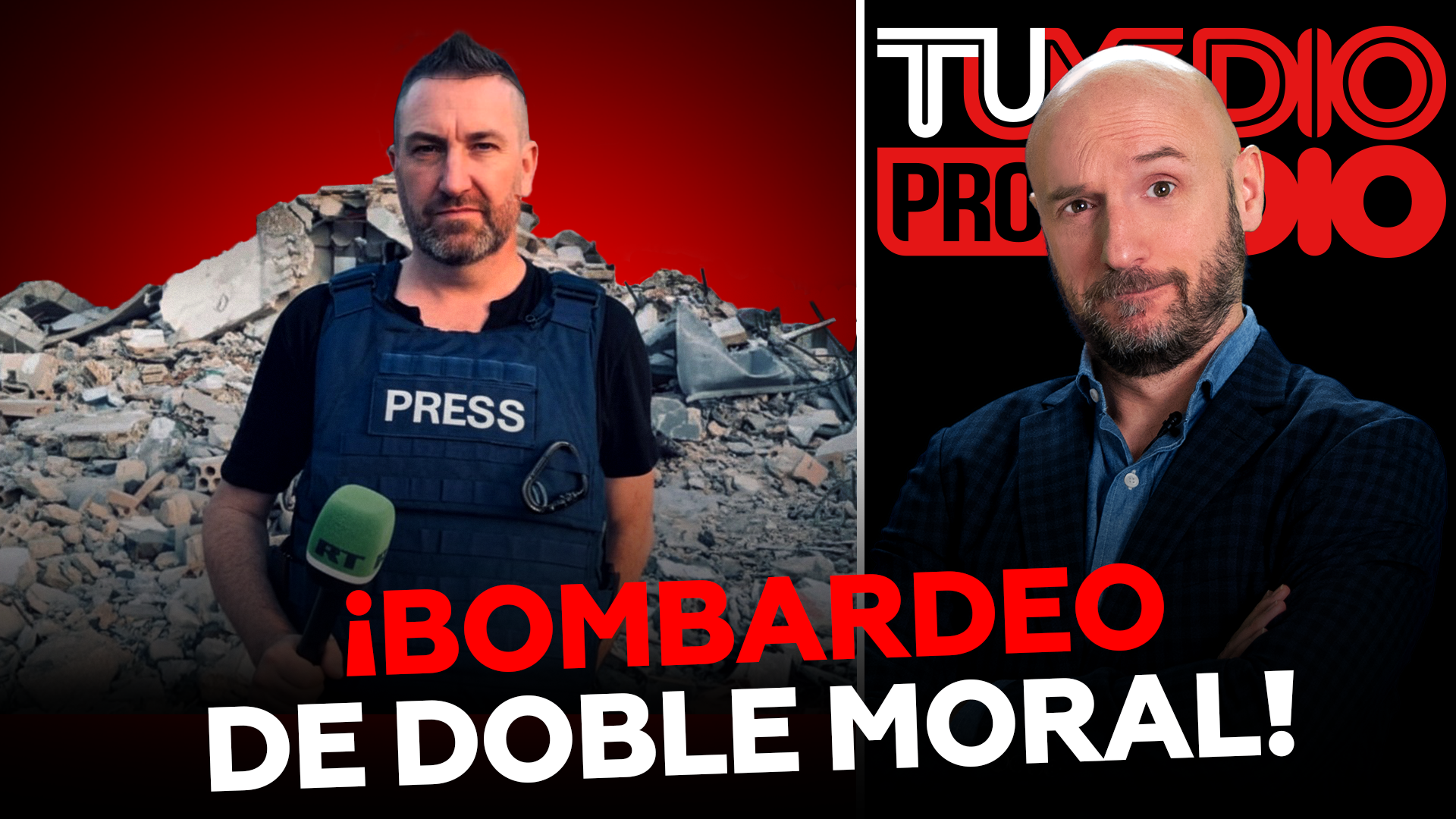 Periodista de RT es atacado por Israel en Líbano, pero los medio promedio reaccionan a conveniencia