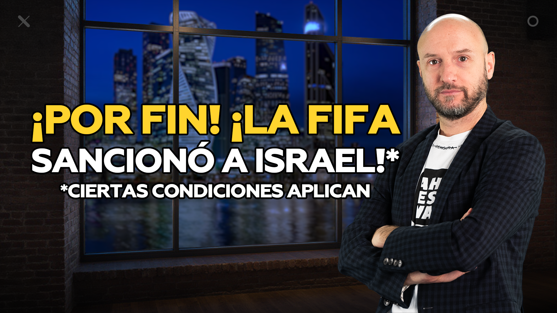 ¡AL FIN! La FIFA sanciona a Israel (bueno, según lo que se entienda por ‘sancionar’)