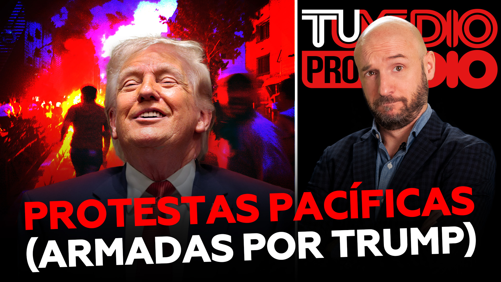 Confesión de Trump sobre Irán: protestas pacíficas armadas hasta los dientes… por EE.UU.