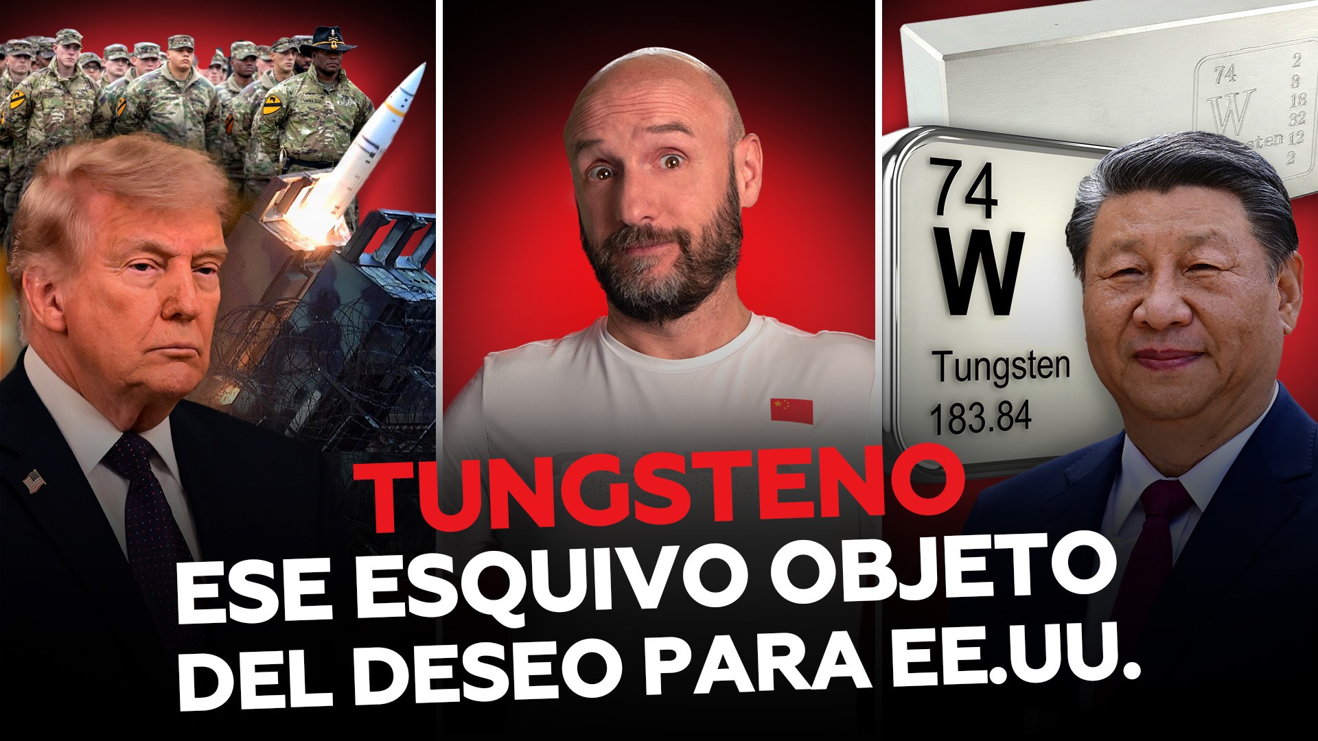 Sin tungsteno no hay misiles: otro drama mineral de Washington (contra China)