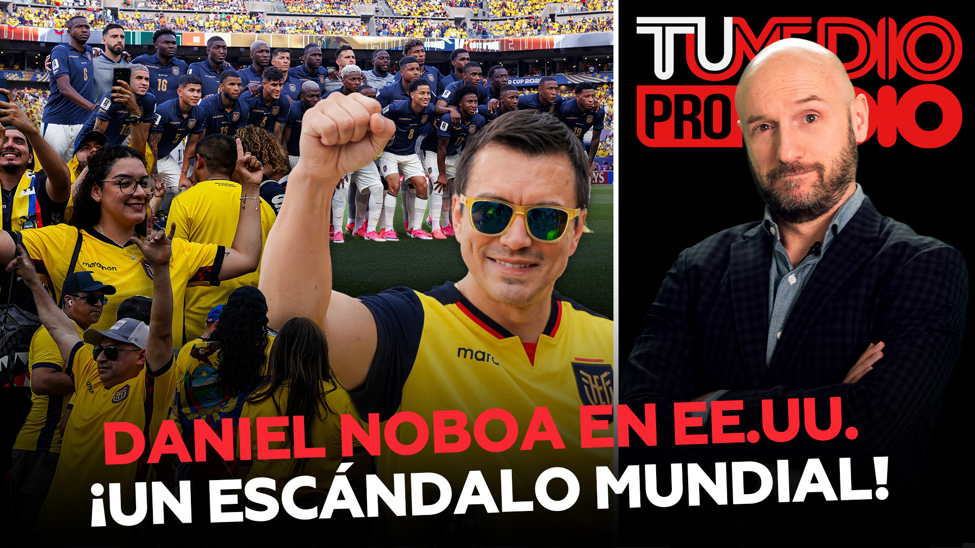 Escándalo en Ecuador: Noboa viajó a EE.UU. en gira oficial ¿o a ver el Mundial?