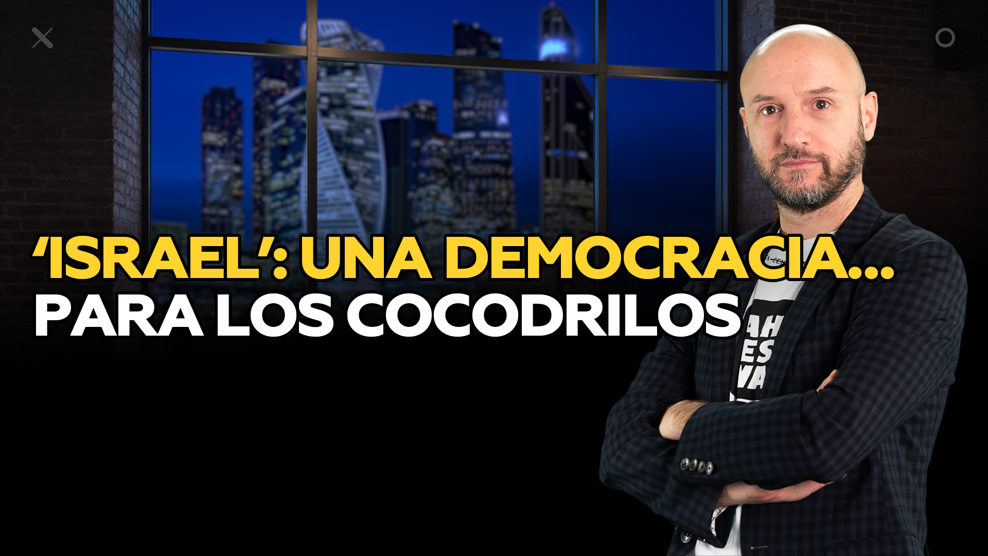 Israel: la única democracia… al servicio de cocodrilos (antes que de los seres humanos)