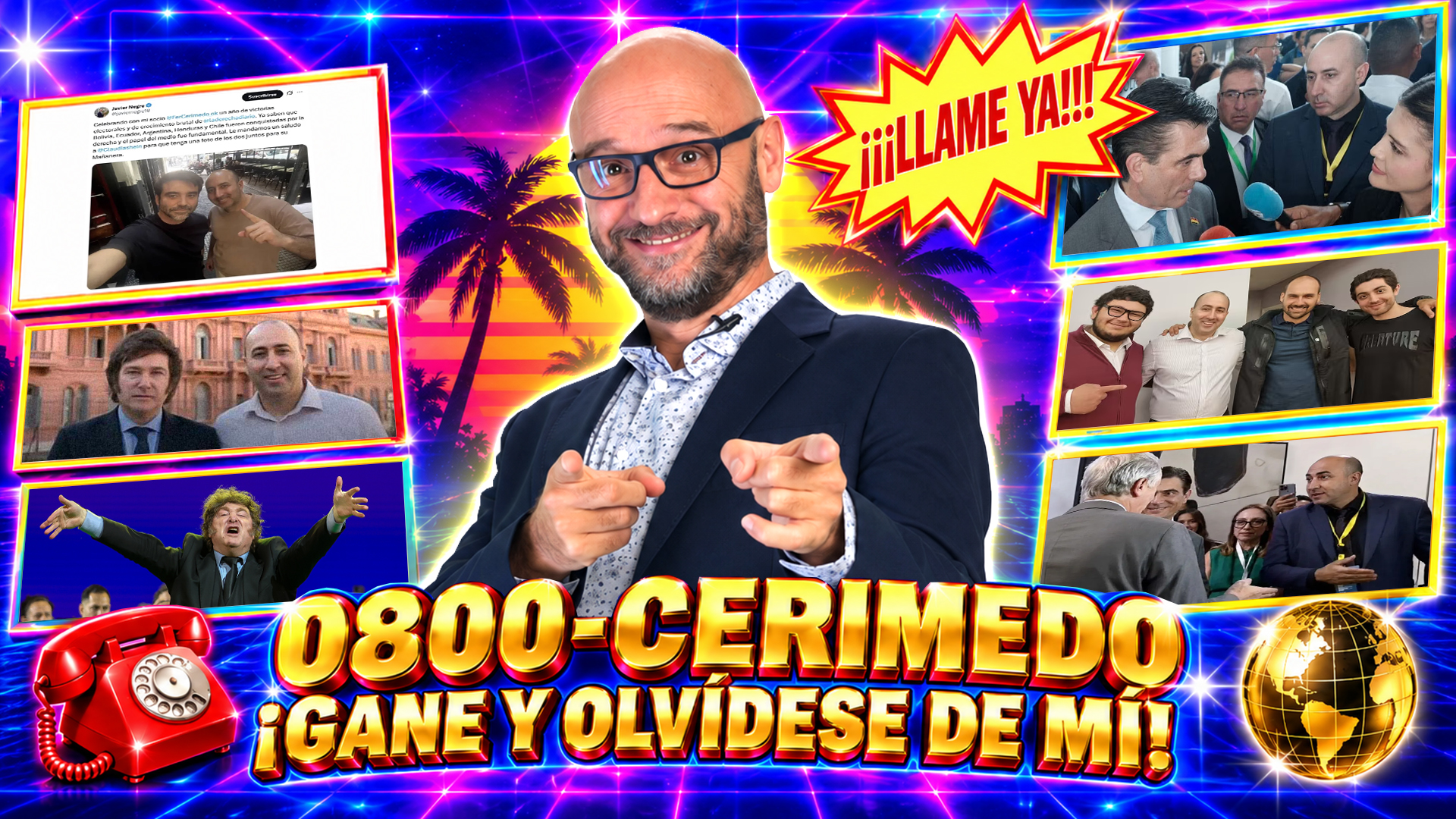 Cerimedo: el infomercial que te ayuda a ganar elecciones y fingir amnesia